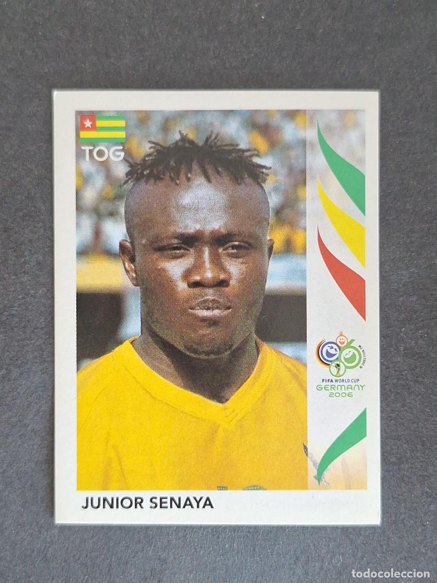 Cromos de F&uacute;tbol: L2 JUNIOR SENAYA SELECCION TOGO 519 PANINI MUNDIAL ALEMANIA 2006 NUNCA PEGADO SIN PEGAR