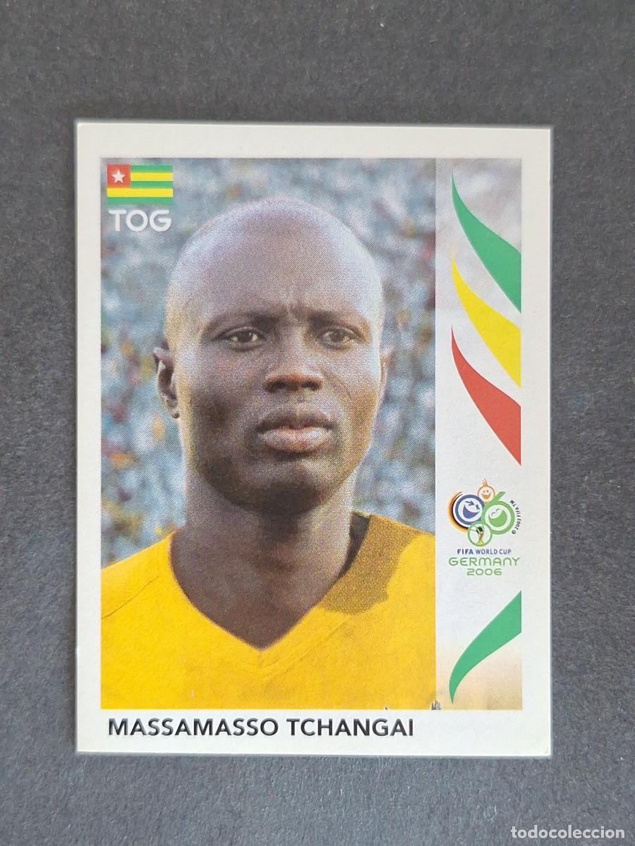 Cromos de F&uacute;tbol: L2 MASSAMASSO TCHANGAI SELECCION TOGO 520 PANINI MUNDIAL ALEMANIA 2006 NUNCA PEGADO SIN PEGAR