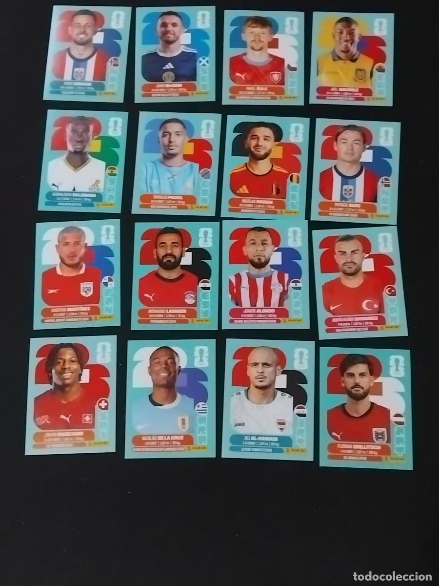 Cromos de F&uacute;tbol: 16 CROMOS MUNDIAL 2026 - LOTE DE 16 CROMOS VARIADOS - PANINI FIFA WORLD CUP 2026 - MUNDIAL 2026 26