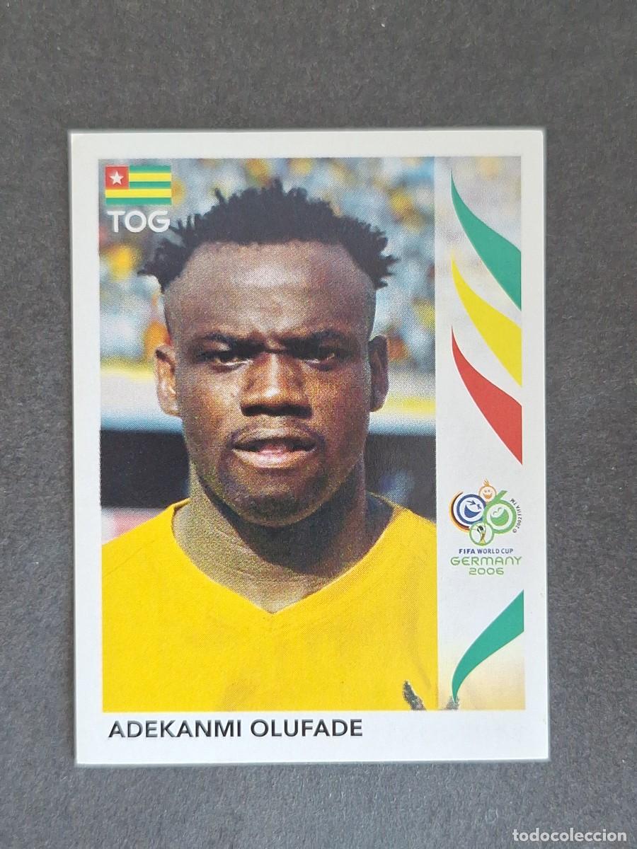 Cromos de F&uacute;tbol: L2 ADEKANMI OLUFADE SELECCION TOGO 529 PANINI MUNDIAL ALEMANIA 2006 NUNCA PEGADO SIN PEGAR