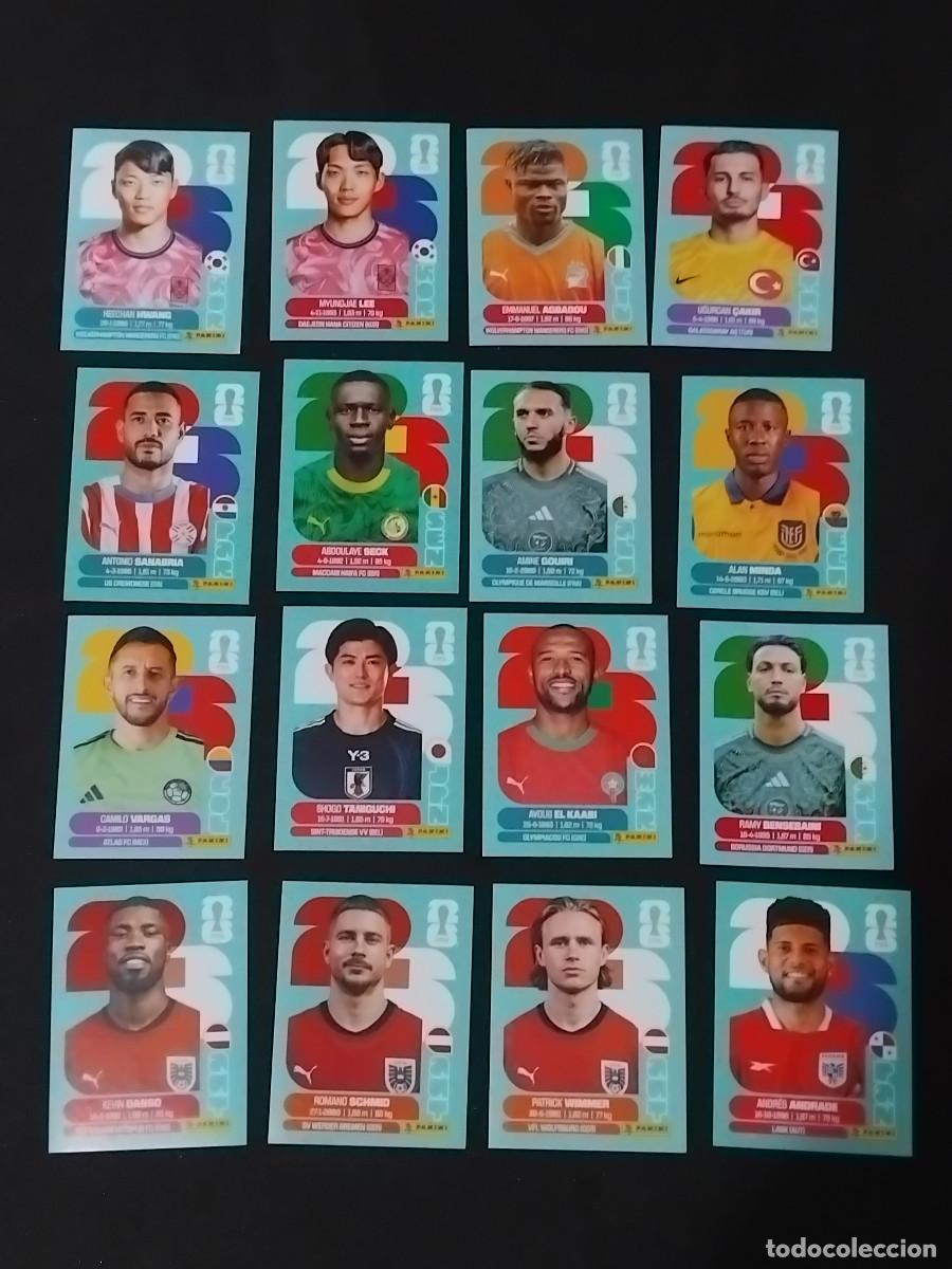 Cromos de F&uacute;tbol: 16 CROMOS MUNDIAL 2026 - LOTE DE 16 CROMOS VARIADOS - PANINI FIFA WORLD CUP 2026 - MUNDIAL 2026 26
