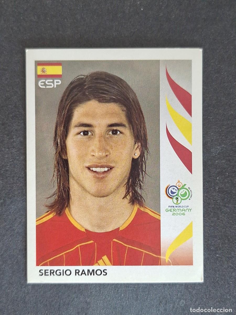 Cromos de F&uacute;tbol: L2 SERGIO RAMOS SELECCION ESPA&Ntilde;A 538 PANINI MUNDIAL ALEMANIA 2006 NUNCA PEGADO SIN PEGAR