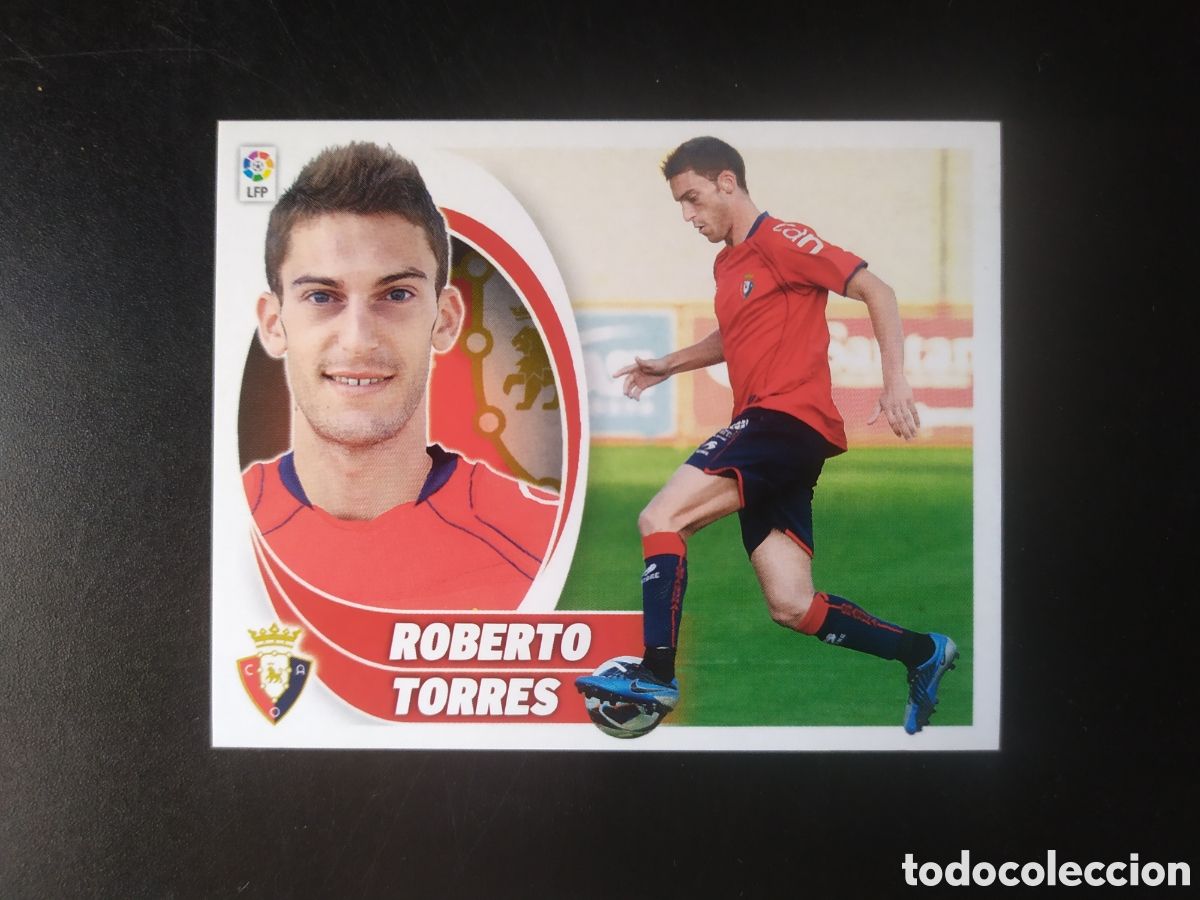 Cromos de Futebol: Liga este 2012 2013 12 13 panini Roberto Torres coloca n&ordm; 16 bis Osasuna