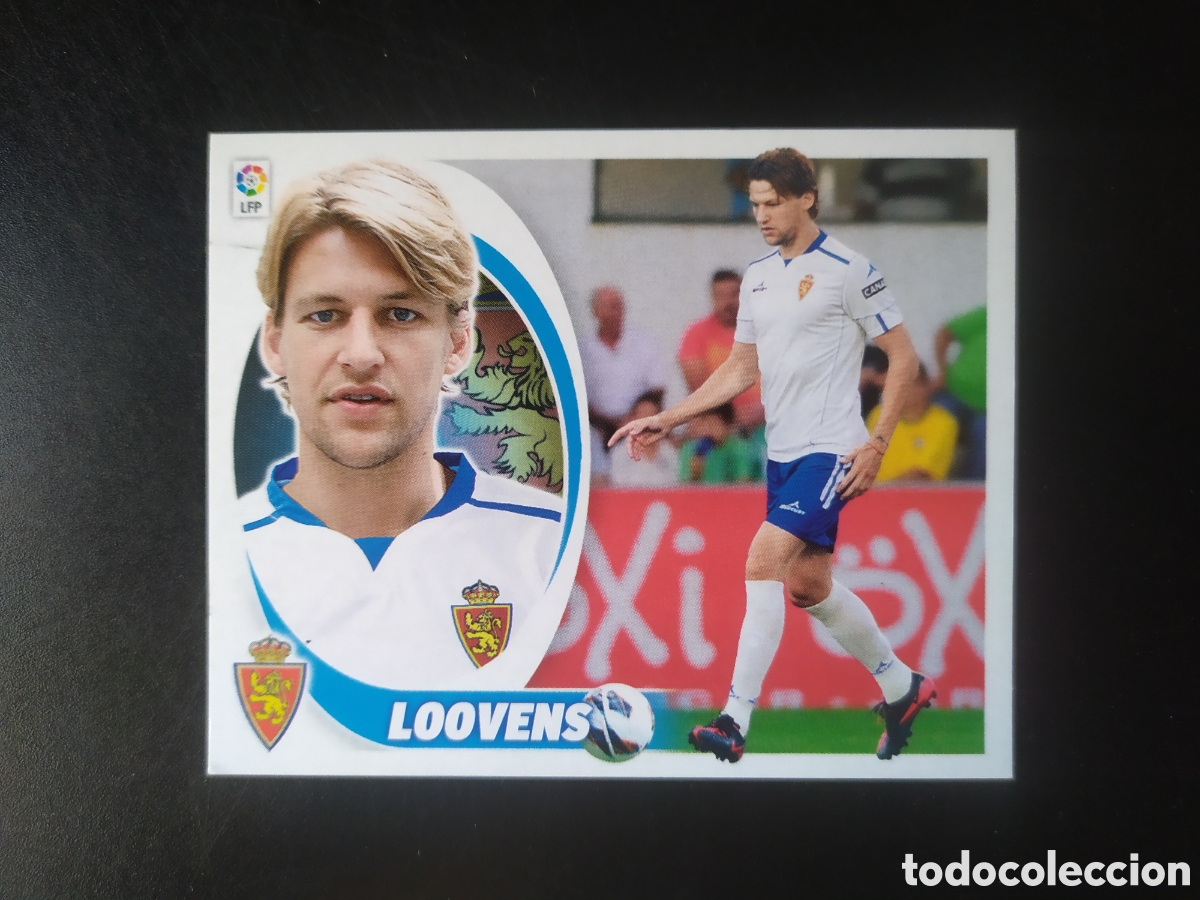 Cromos de F&uacute;tbol: Liga este 2012 2013 12 13 panini Loovens coloca n&deg; 4 bis Real Zaragoza
