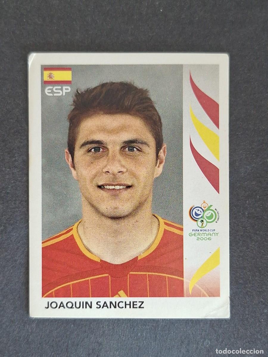Cromos de F&uacute;tbol: L2 JOAQUIN SANCHEZ SELECCION ESPA&Ntilde;A 543 PANINI MUNDIAL ALEMANIA 2006 NUNCA PEGADO SIN PEGAR