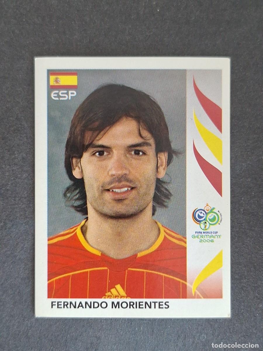 Figurine di Calcio: L2 FERNANDO MORIENTES SELECCION ESPA&Ntilde;A 547 PANINI MUNDIAL ALEMANIA 2006 NUNCA PEGADO SIN PEGAR