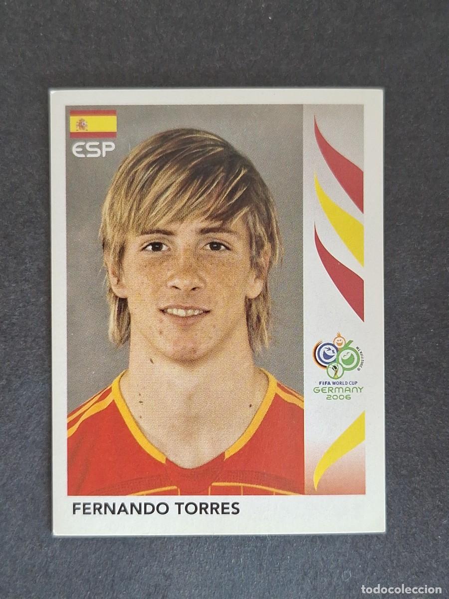Figurine di Calcio: L2 FERNANDO TORRES SELECCION ESPA&Ntilde;A 548 PANINI MUNDIAL ALEMANIA 2006 NUNCA PEGADO SIN PEGAR