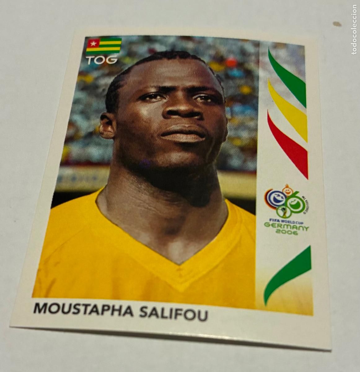 Cromos de F&uacute;tbol: CROMO FUTBOL MUNDIAL ALEMANIA 2006, PANINI, Numero 525, MOUSTAPHA SALIFOU, TOGO