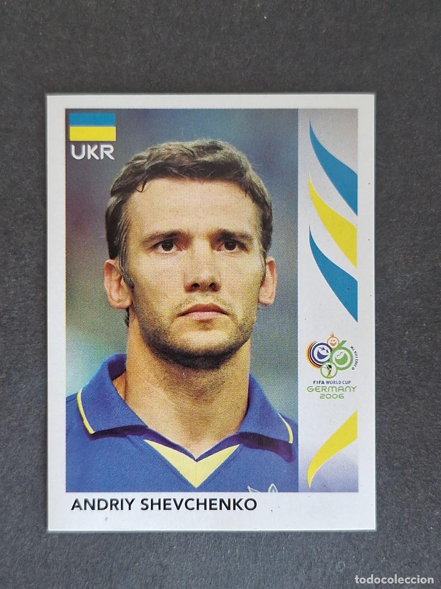 Cromos de F&uacute;tbol: L2 ANDRIY SHEVCHENKO SELECCION UCRANIA 565 PANINI MUNDIAL ALEMANIA 2006 NUNCA PEGADO SIN PEGAR