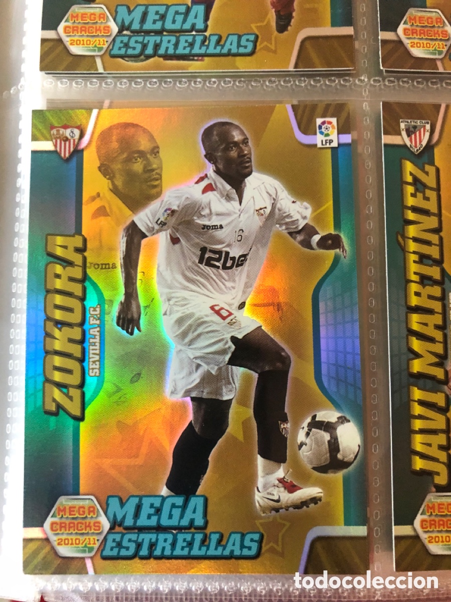 Cromos de F&uacute;tbol: Megacracks 2010 2011 mega estrellas zokora 376 Sevilla