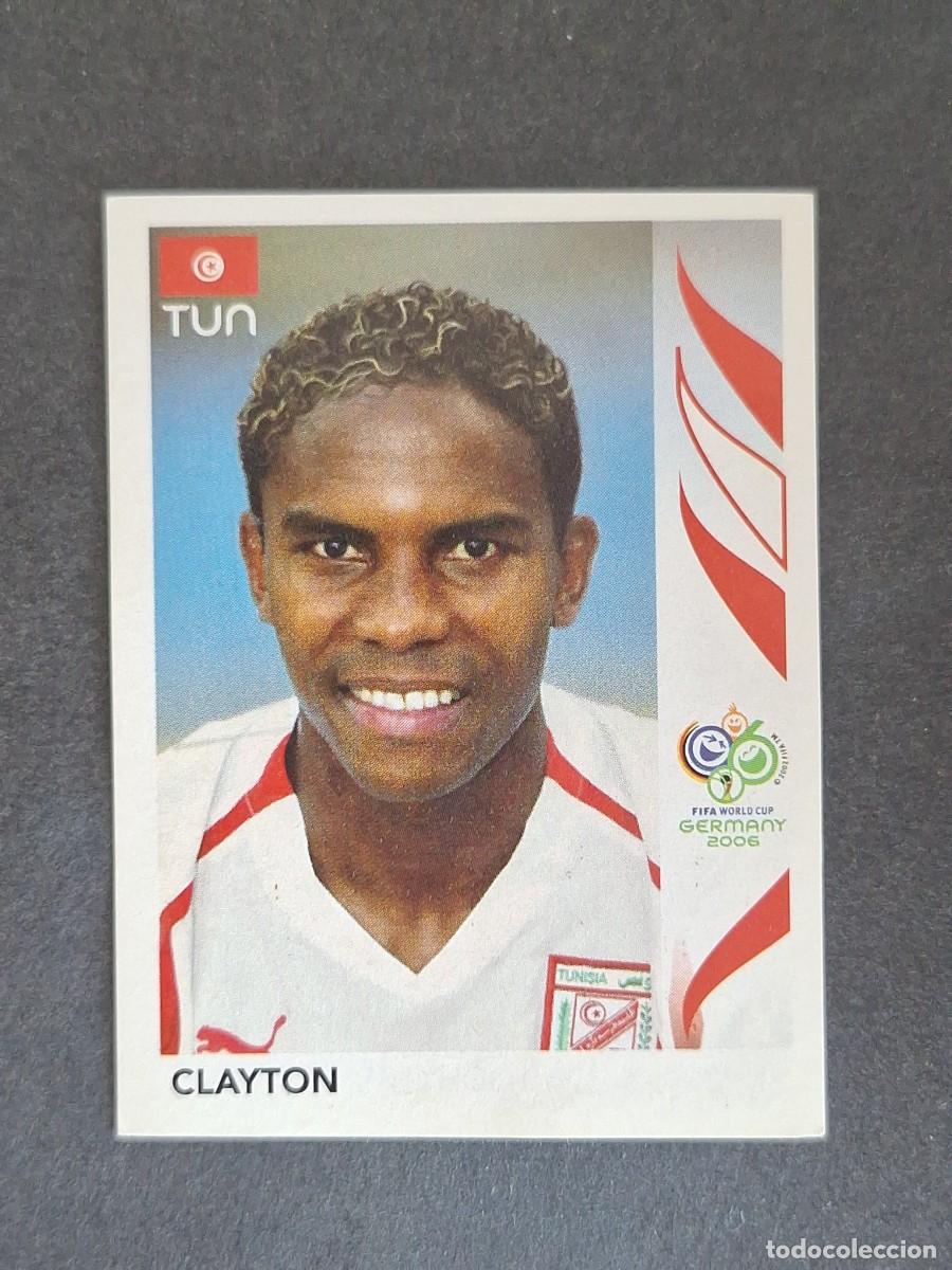 Cromos de F&uacute;tbol: L2 CLAYTON SELECCION TUNEZ 571 PANINI MUNDIAL ALEMANIA 2006 NUNCA PEGADO SIN PEGAR