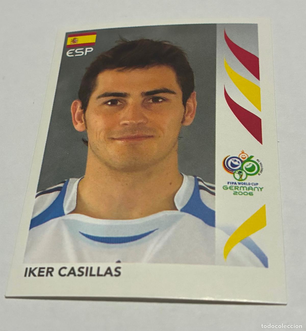 Cartes &agrave; collectionner de Football: CROMO FUTBOL MUNDIAL ALEMANIA 2006, PANINI, Numero 532, IKER CASILLAS, Espa&ntilde;a