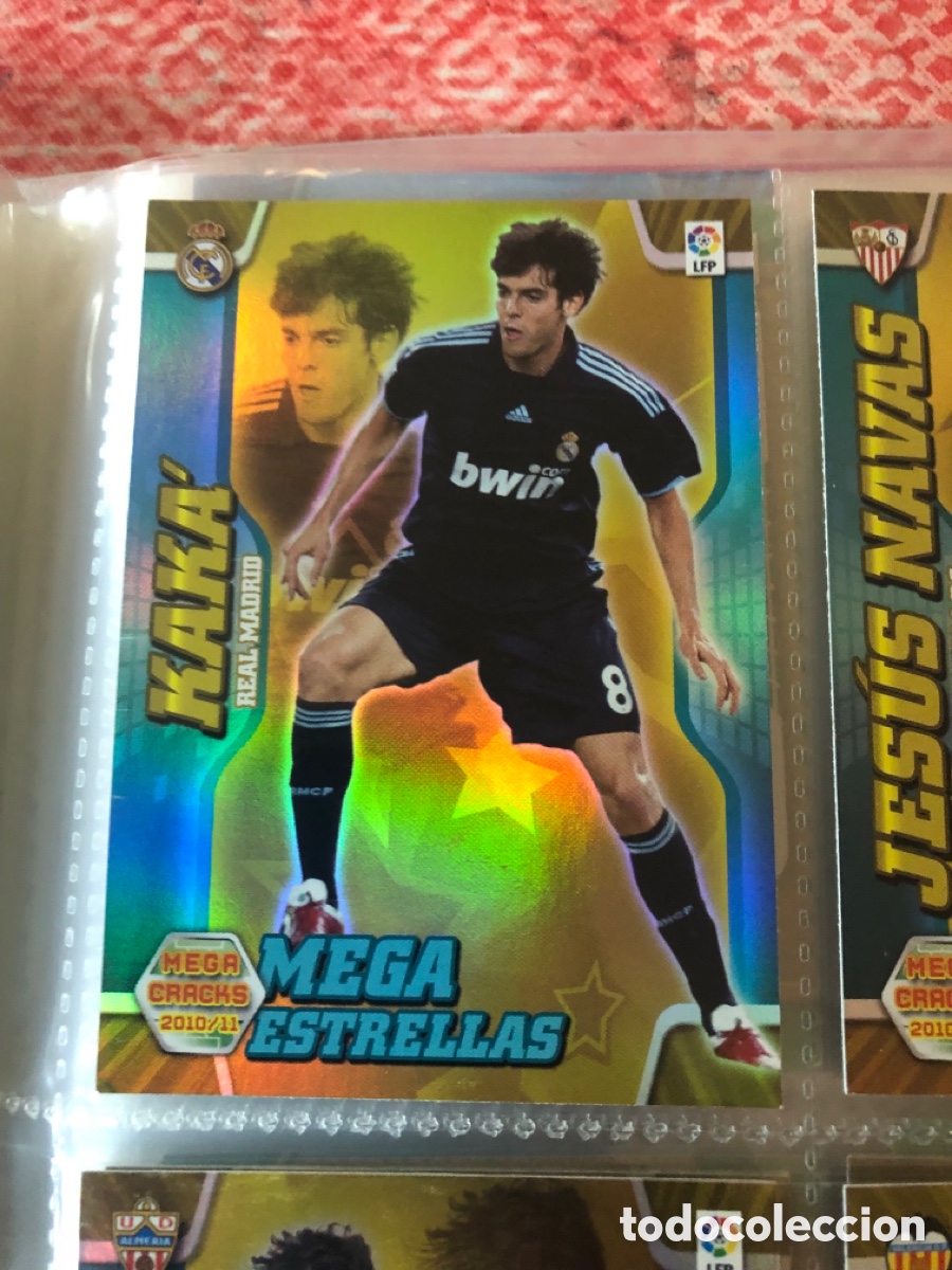Cromos de F&uacute;tbol: Megacracks 2010 2011 mega estrellas Kaka 379 real Madrid