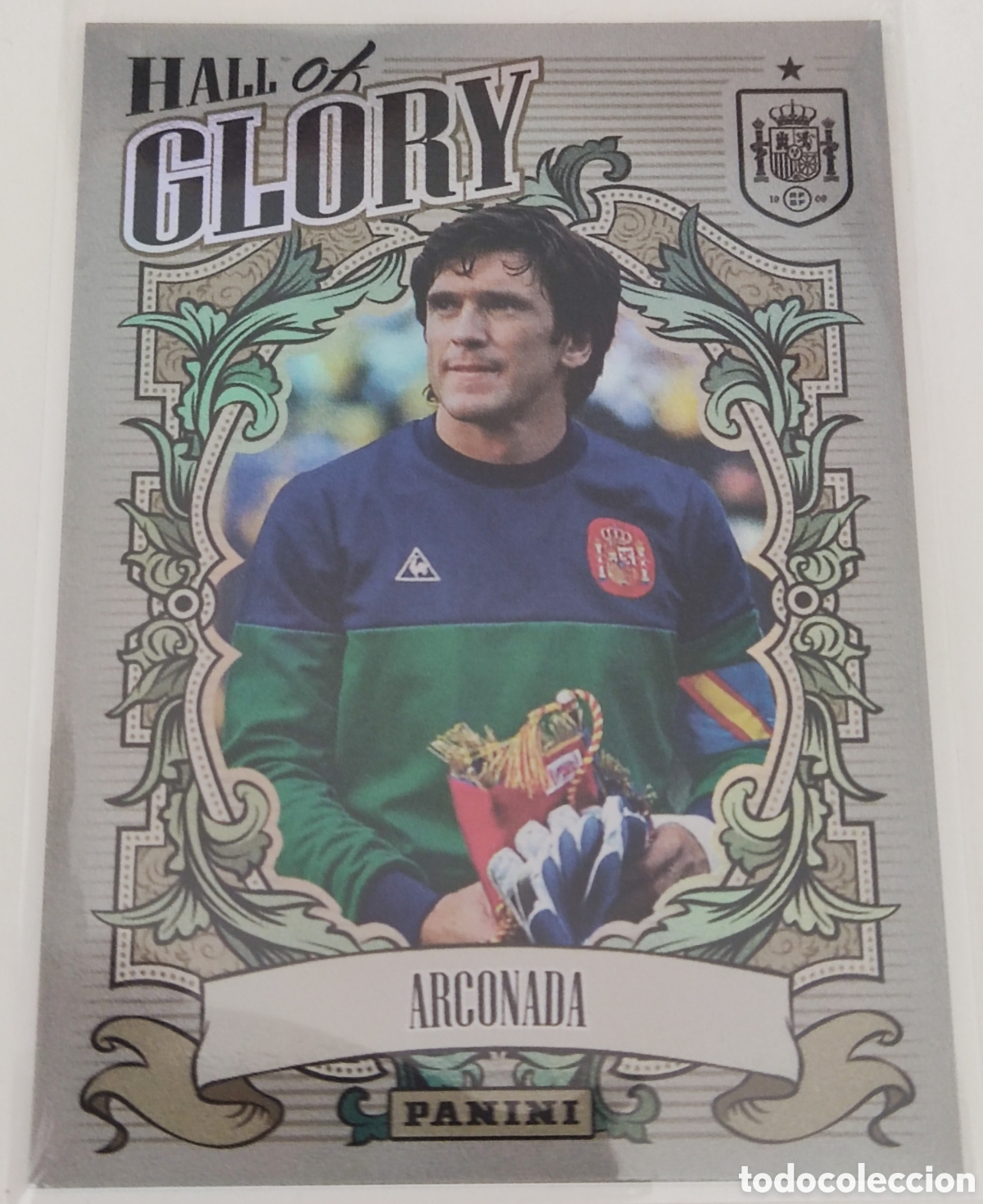 Cromos de F&uacute;tbol: Arconada Hall of Glory Panini Tributo Espa&ntilde;a Vamos campeones