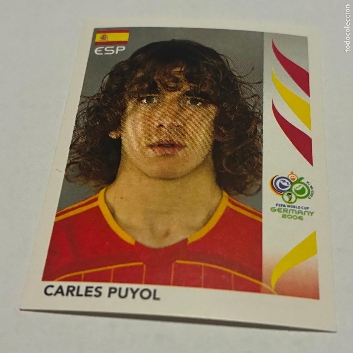 Cromos de F&uacute;tbol: CROMO FUTBOL MUNDIAL ALEMANIA 2006, PANINI, Numero 536, CARLES PUYOL, Espa&ntilde;a