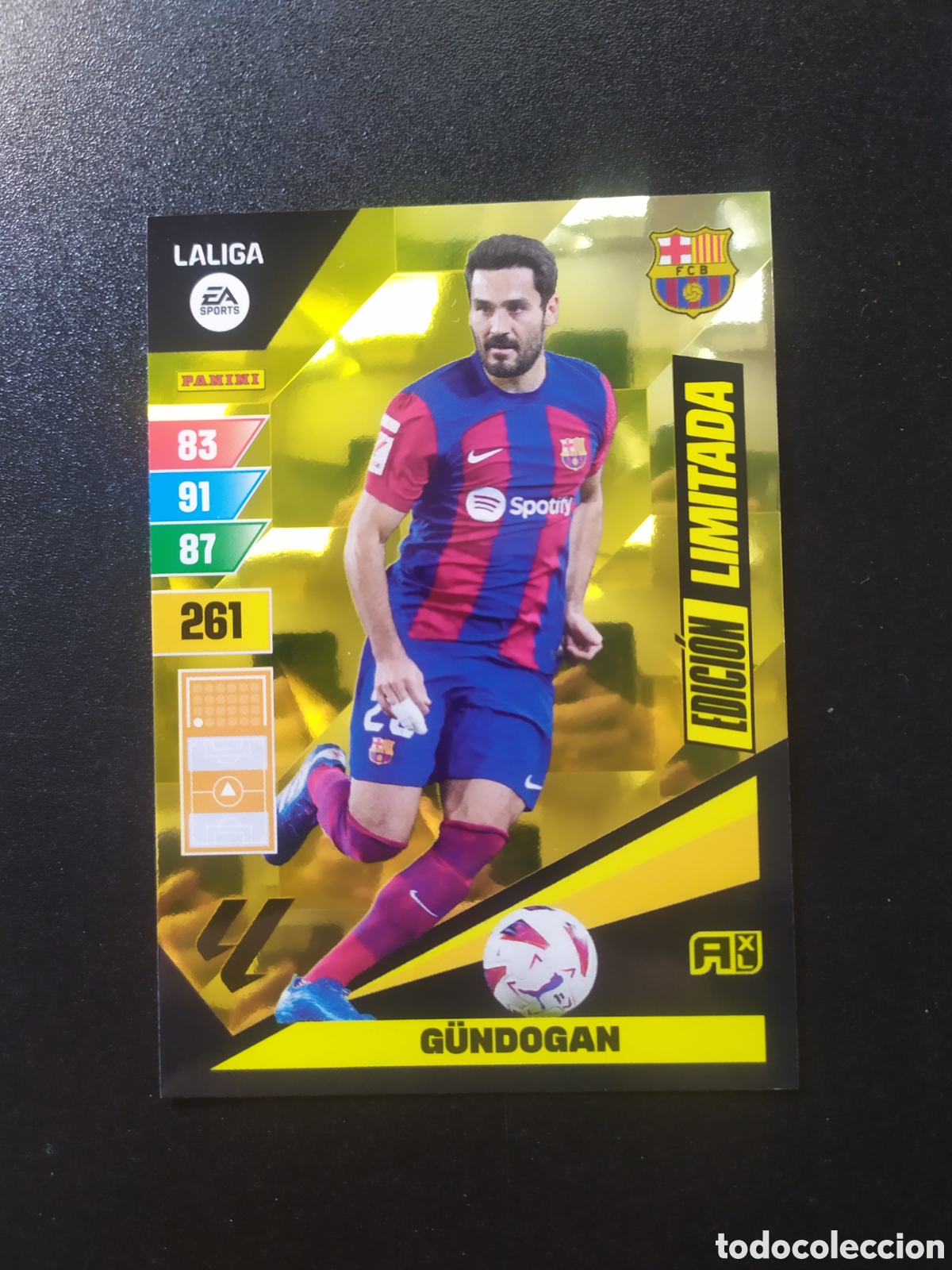 Cromos de F&uacute;tbol: Adrenalyn 2023 2024 23 24 panini Gundogan edicion limitada Barcelona