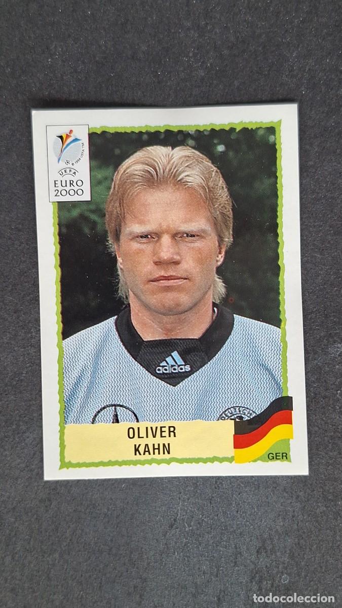 Cromos de F&uacute;tbol: L1 OLIVER KAHN SELECCION ALEMANIA 6 PANINI EUROCOPA 2000 NUNCA PEGADO SIN PEGAR