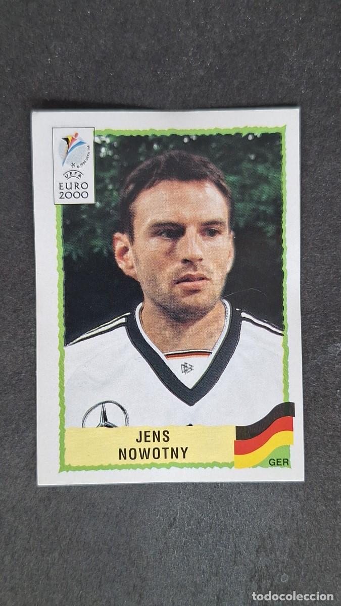 Cromos de F&uacute;tbol: L1 JENS NOWOTNY SELECCION ALEMANIA 7 PANINI EUROCOPA 2000 NUNCA PEGADO SIN PEGAR