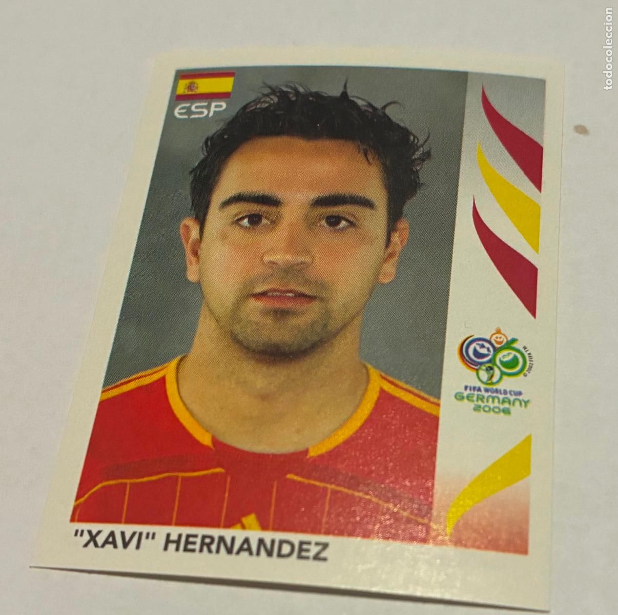 Cromos de F&uacute;tbol: CROMO FUTBOL MUNDIAL ALEMANIA 2006, PANINI, Numero 542, XAVI FERNANDEZ, Espa&ntilde;a