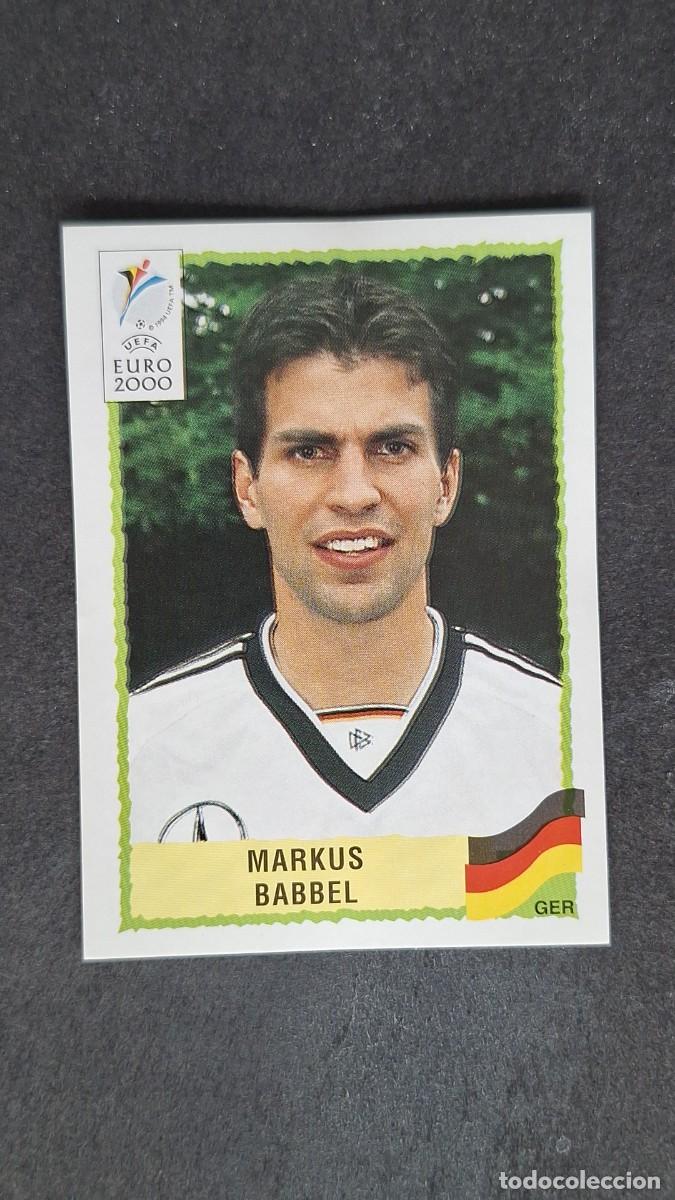 Cromos de F&uacute;tbol: L1 MARKUS BABBEL SELECCION ALEMANIA 8 PANINI EUROCOPA 2000 NUNCA PEGADO SIN PEGAR