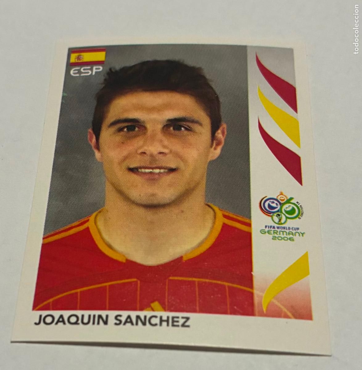 Cromos de F&uacute;tbol: CROMO FUTBOL MUNDIAL 2006, ALEMANIA, PANINI, Numero 543, JOAQUIN, Espa&ntilde;a