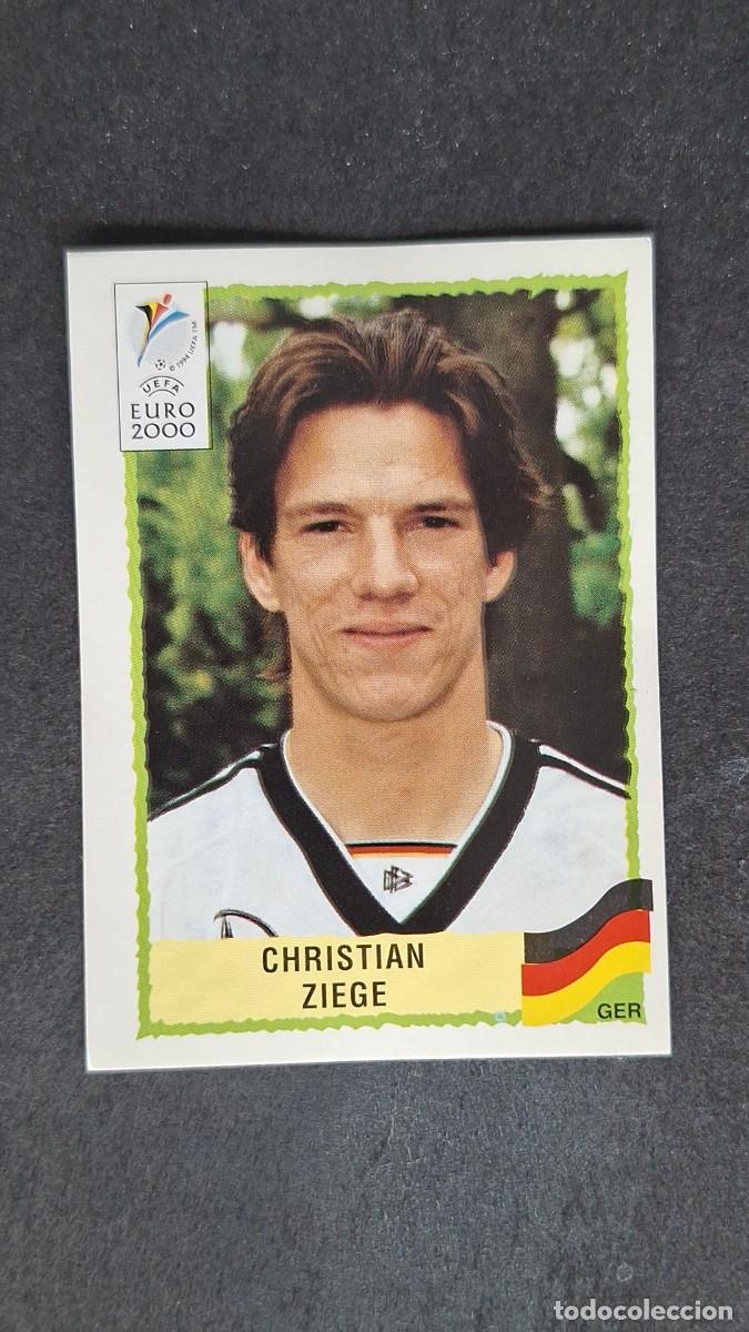 Cromos de F&uacute;tbol: L1 CHRISTIAN ZIEGE SELECCION ALEMANIA 12 PANINI EUROCOPA 2000 NUNCA PEGADO SIN PEGAR