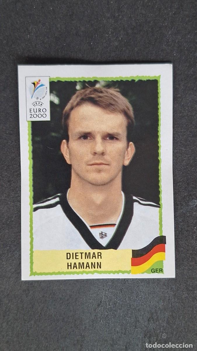 Cromos de F&uacute;tbol: L1 DIETMAR HAMANN SELECCION ALEMANIA 14 PANINI EUROCOPA 2000 NUNCA PEGADO SIN PEGAR