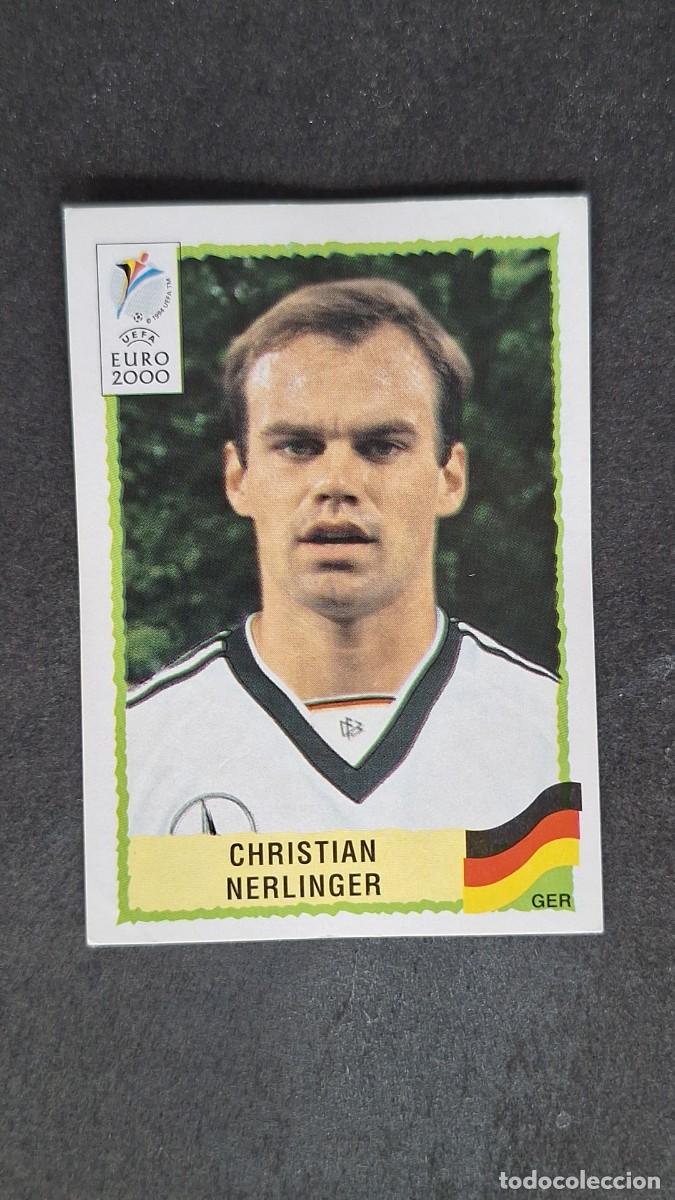Cromos de F&uacute;tbol: L1 CHRISTIAN NERLINGER SELECCION ALEMANIA 16 PANINI EUROCOPA 2000 NUNCA PEGADO SIN PEGAR
