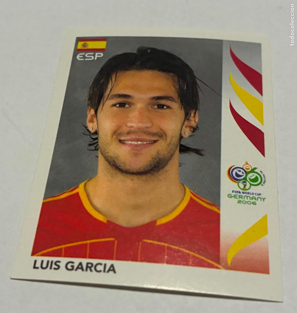 Cromos de F&uacute;tbol: CROMO FUTBOL MUNDIAL ALEMANIA 2006, PANINI, Numero 544, LUIS GARCIA, Espa&ntilde;a