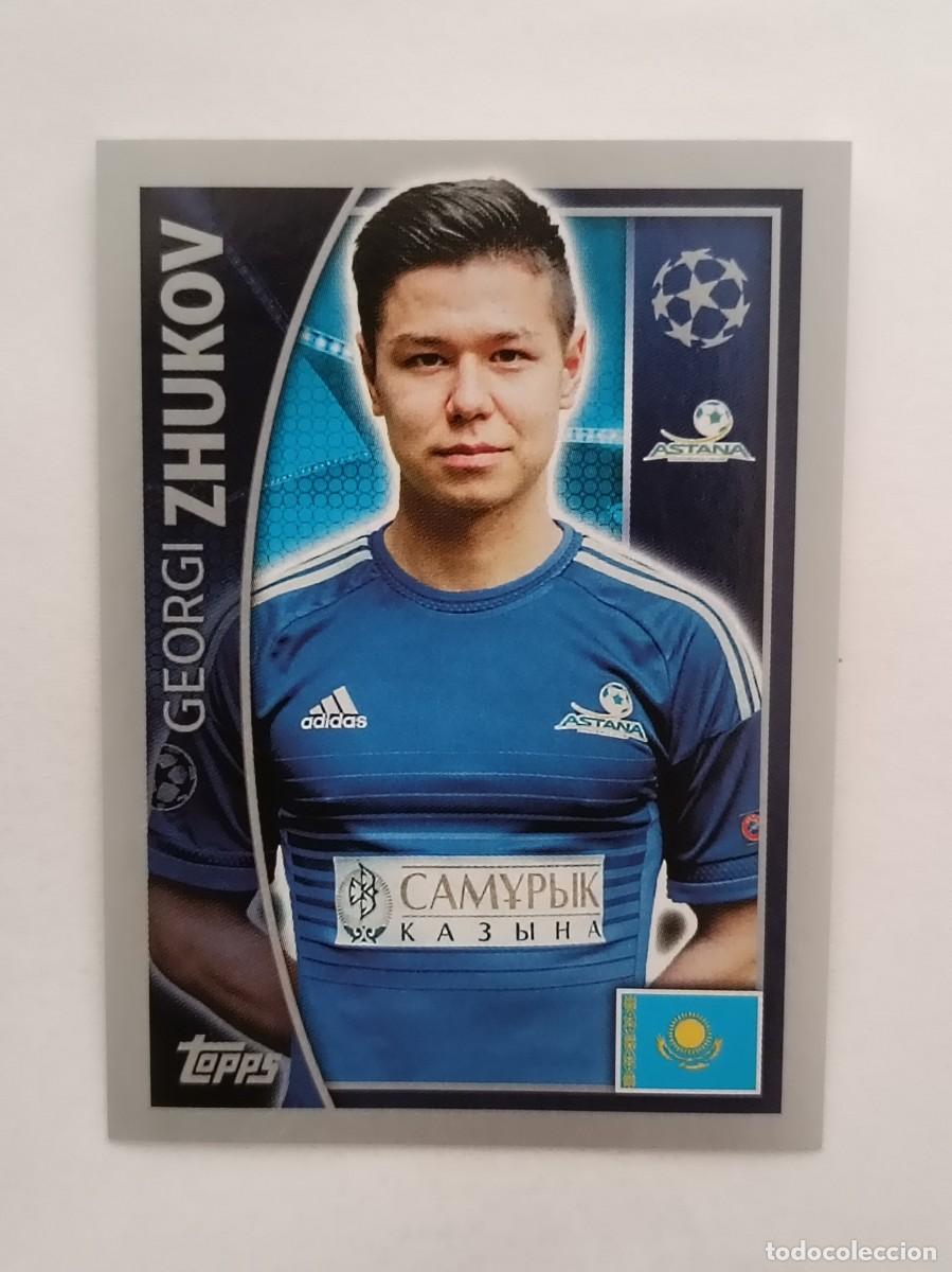 Cromos de F&uacute;tbol: #213 ZHUKOV (ASTANA) UEFA CHAMPIONS LEAGUE 2015/2016 TOPPS
