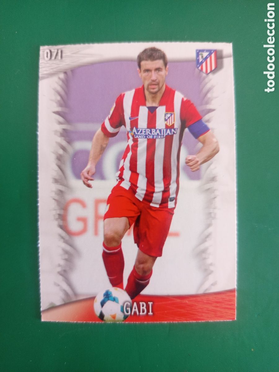Cromos de F&uacute;tbol: ❇️ CROMO ⚽ RA&Uacute;L GARC&Iacute;A ATL&Eacute;TICO DE MADRID 69 FICHAS LIGA QUIZ GAME 2014 13 14 2013 MUNDICROMO ❇️