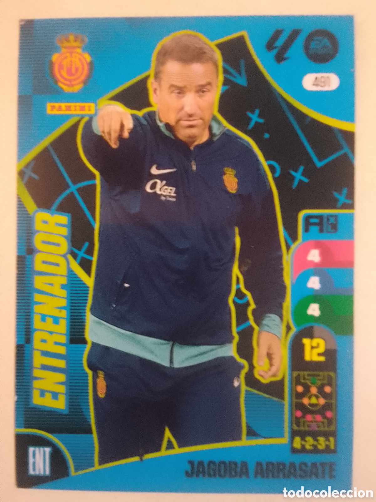 Cromos de F&uacute;tbol: Adrenalyn XL 2024-25 n&deg; 491 Jagoba Arrasate &bull; Mallorca.