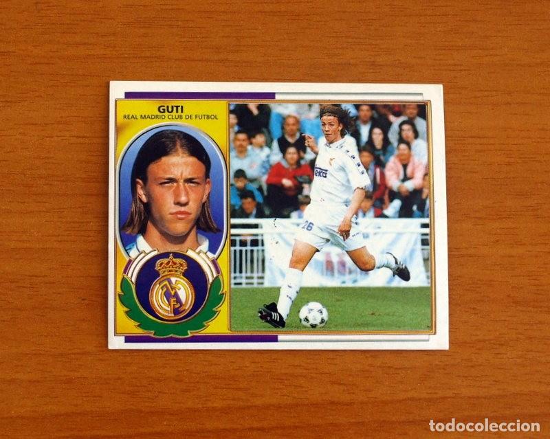 Cromos de F&uacute;tbol: Real Madrid - Guti - Ediciones Este Liga 1996-1997, 96-97 - Nunca Pegado