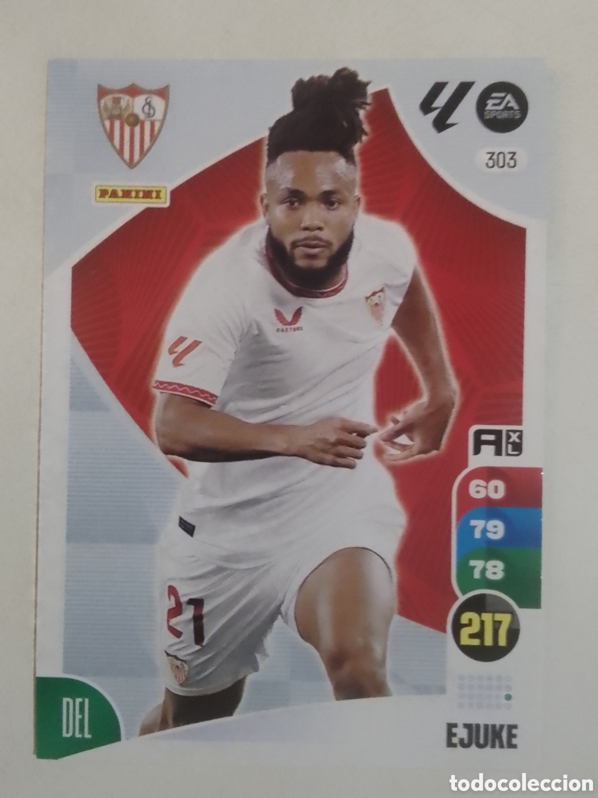 Cromos de F&uacute;tbol: Adrenalyn XL 2024-25 n&deg; 303 Ejuke &bull; Sevilla.