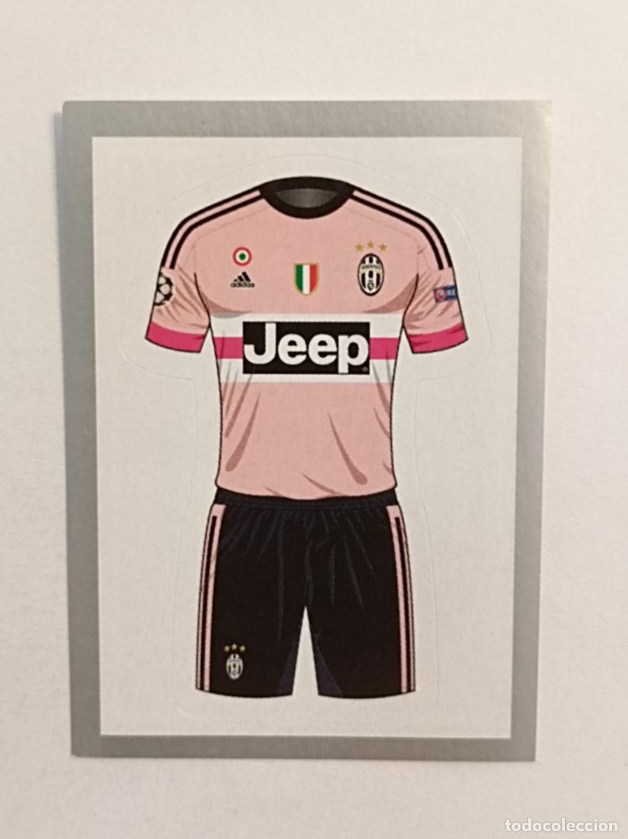 Cromos de F&uacute;tbol: #222 UNIFORME (JUVENTUS) UEFA CHAMPIONS LEAGUE 2015/2016 TOPPS