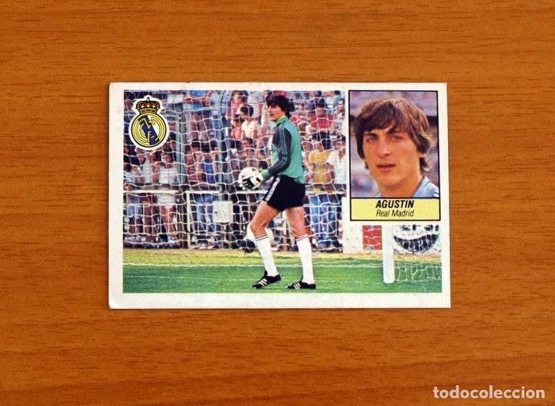 Cromos de F&uacute;tbol: Real Madrid - Agustin - Liga 1984-1985, 84-85 - Ediciones Este