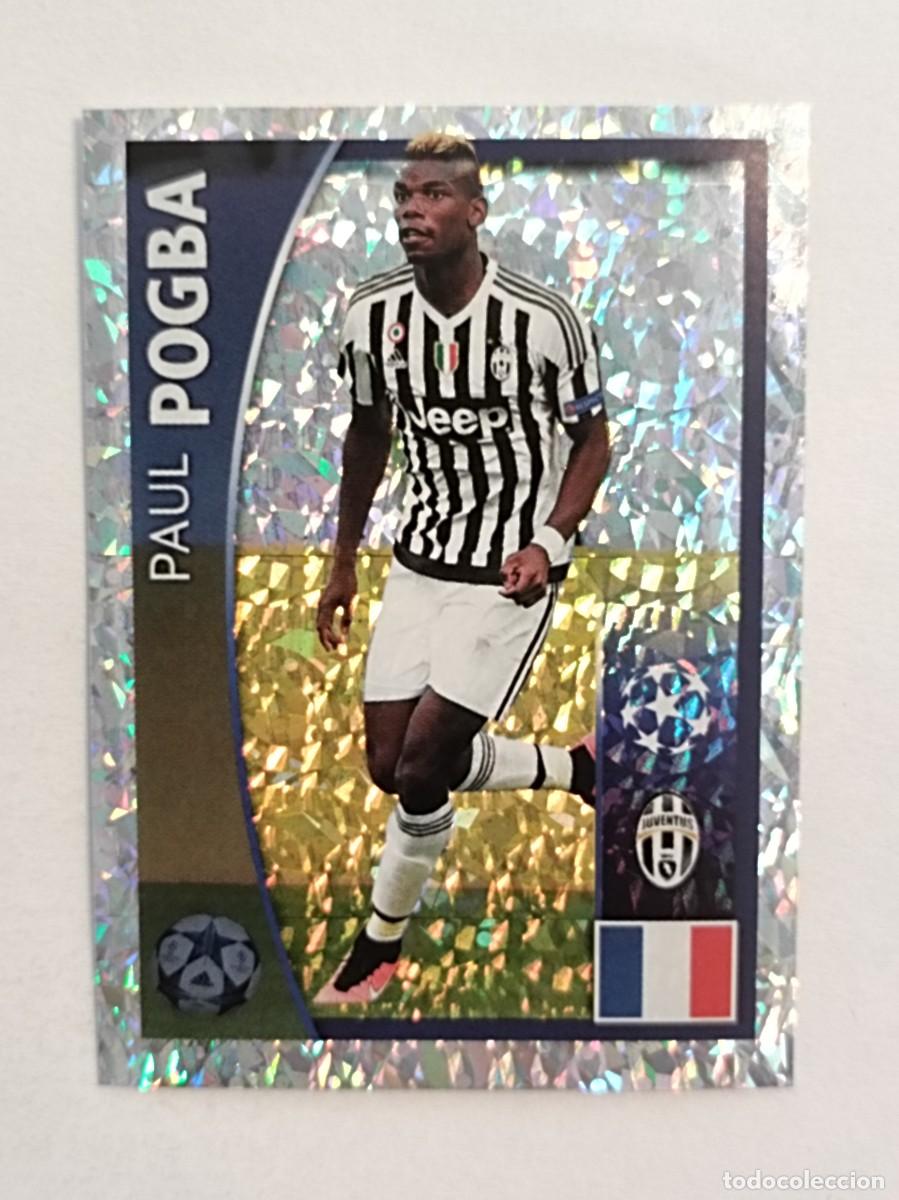 Cromos de F&uacute;tbol: #223 POGBA (JUVENTUS) UEFA CHAMPIONS LEAGUE 2015/2016 TOPPS