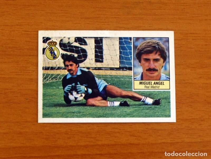 Cromos de F&uacute;tbol: Real Madrid - Miguel &Aacute;ngel - Ediciones Este Liga 1984-1985, 84-85