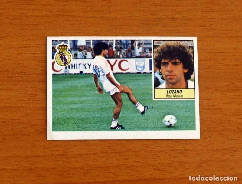 Cromos de F&uacute;tbol: Real Madrid - Lozano - Ediciones Este Liga 1984-1985, 84-85 - Cromo Nunca Pegado