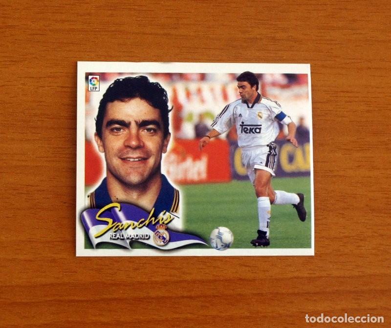 Cromos de F&uacute;tbol: Real Madrid - Sanchis - Ediciones Este Liga 2000-2001, 00-01 - Nunca Pegado