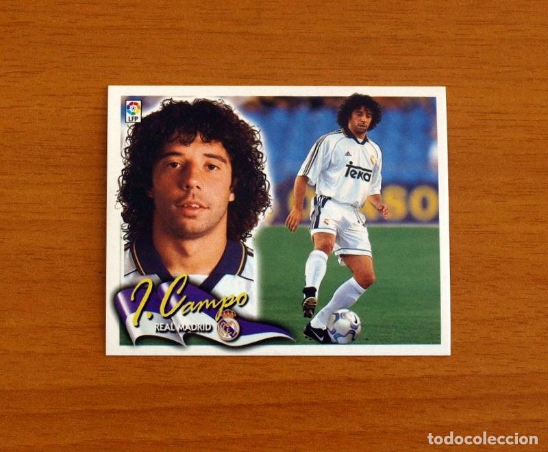 Cromos de F&uacute;tbol: Real Madrid - Iv&aacute;n Campo - Ediciones Este Liga 2000-2001, 00-01 - Nunca Pegado