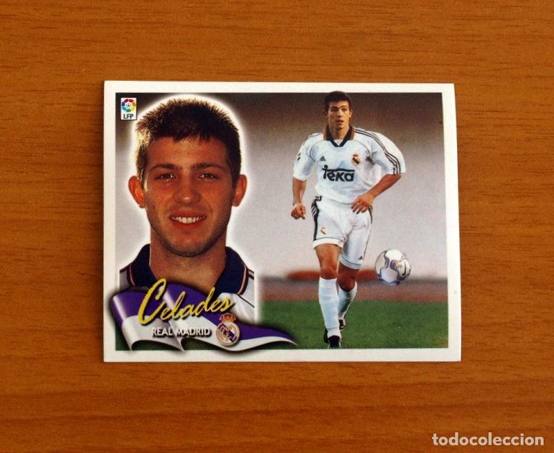 Cromos de F&uacute;tbol: Real Madrid - Celades - Fichaje n&ordm; 2 - Ediciones Este Liga 2000-2001, 00-01 - Nunca Pegado
