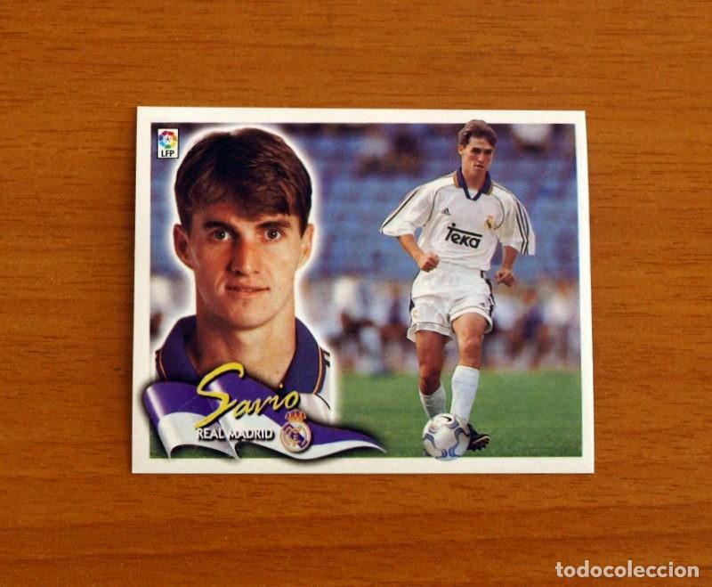Cromos de F&uacute;tbol: Real Madrid - Savio - Ediciones Este Liga 2000-2001, 00-01 - Nunca Pegado