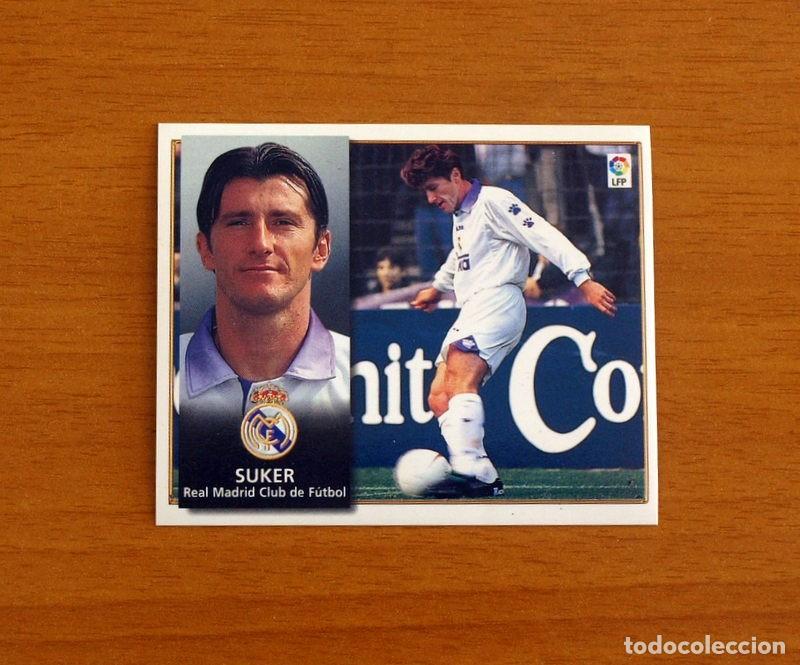 Cromos de F&uacute;tbol: Real Madrid - Suker - Ediciones Este Liga 1998-1999, 98-99 - Nunca Pegado