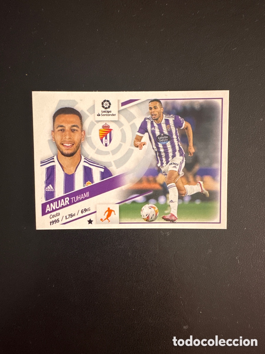 Fu&szlig;ball-Sticker: ANUAR VALLADOLID NUMERO 12 LIGA ESTE 2022 2023 22 23