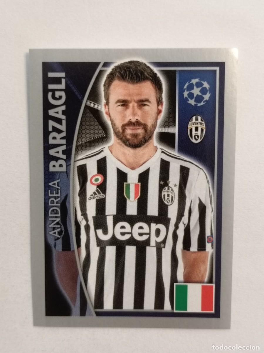 Cromos de F&uacute;tbol: #239 BARZAGLI (JUVENTUS) UEFA CHAMPIONS LEAGUE 2015/2016 TOPPS