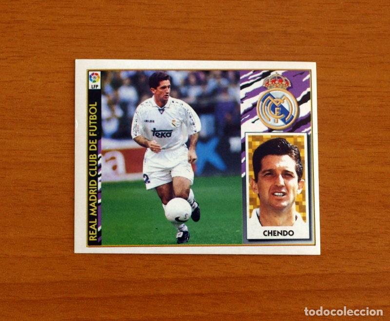 Cromos de F&uacute;tbol: Real Madrid - Chendo - Ediciones Este Liga 1997-1998, 97-98 - Nunca pegado