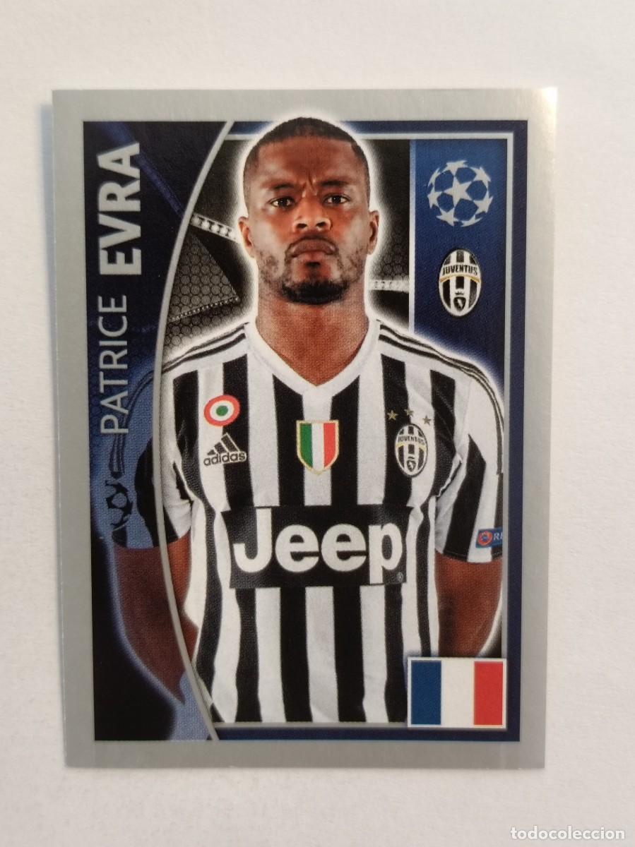 Cromos de F&uacute;tbol: #240 EVRA (JUVENTUS) UEFA CHAMPIONS LEAGUE 2015/2016 TOPPS