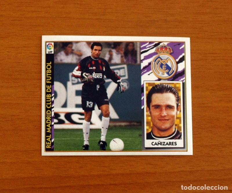 Cromos de F&uacute;tbol: Real Madrid - Ca&ntilde;izares - Ediciones Este Liga 1997-1998, 97-98 - Nunca Pegado