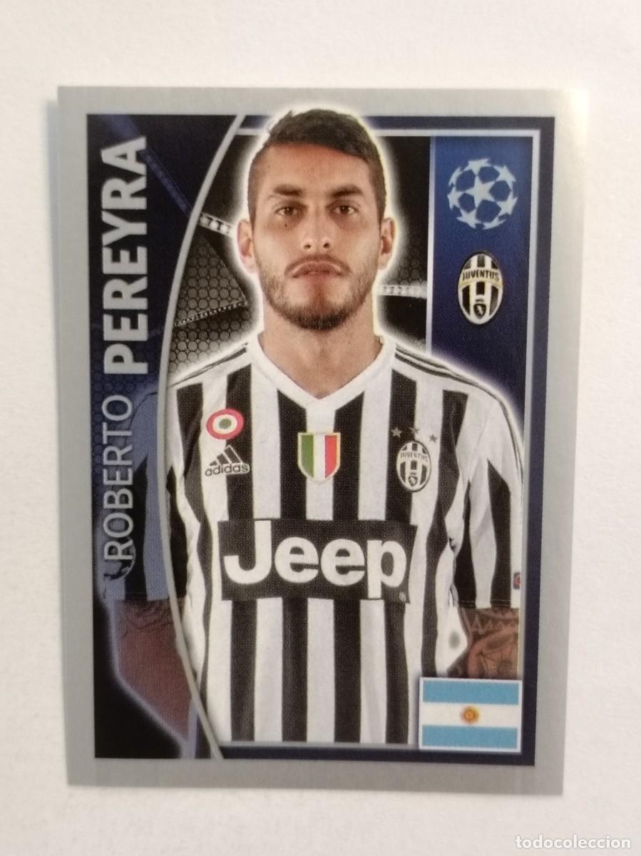 Cromos de F&uacute;tbol: #241 PEREYRA (JUVENTUS) UEFA CHAMPIONS LEAGUE 2015/2016 TOPPS